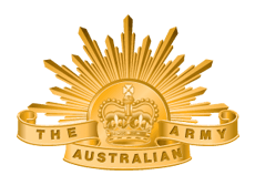 Australian Army Logo - The Rising Sun Badge