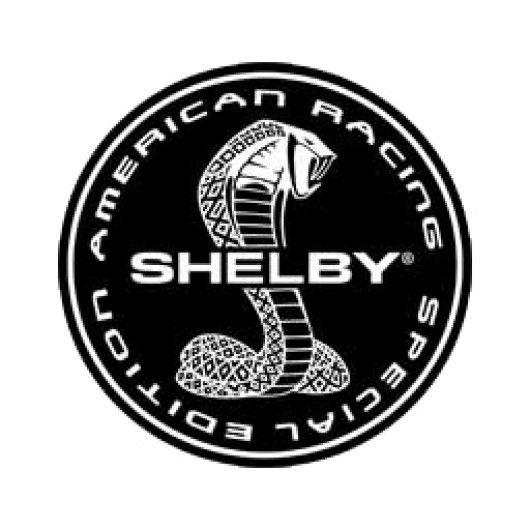 White Shelby Logo - Shelby transparent spray