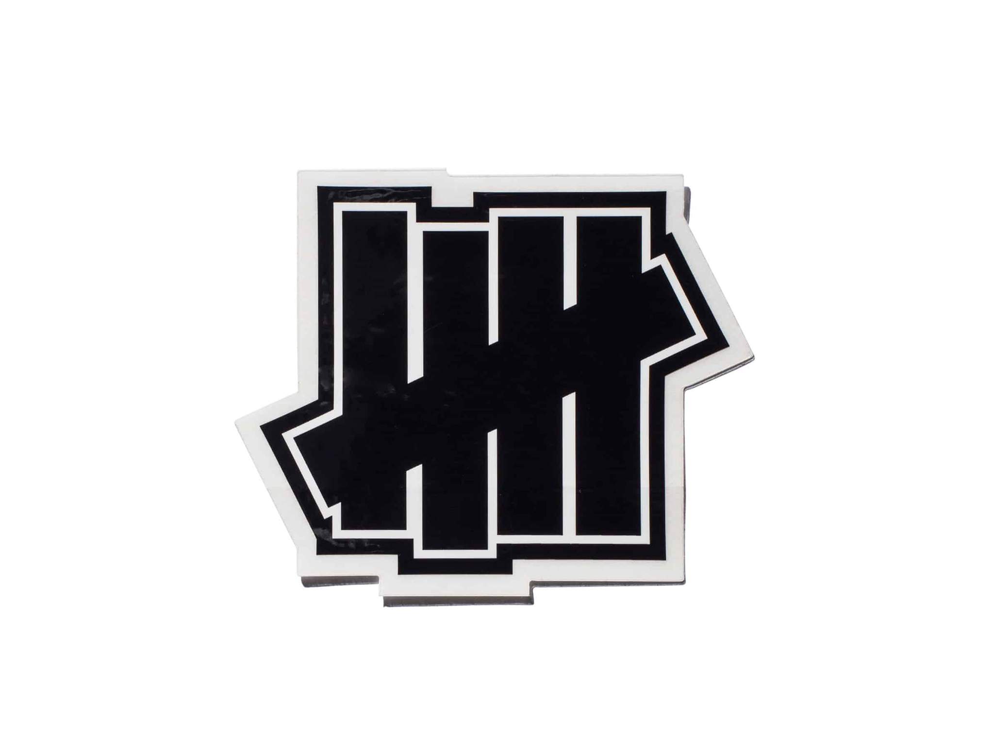 Undefeated Black Logo - UNDEFEATED 5 STRIKE STICKER