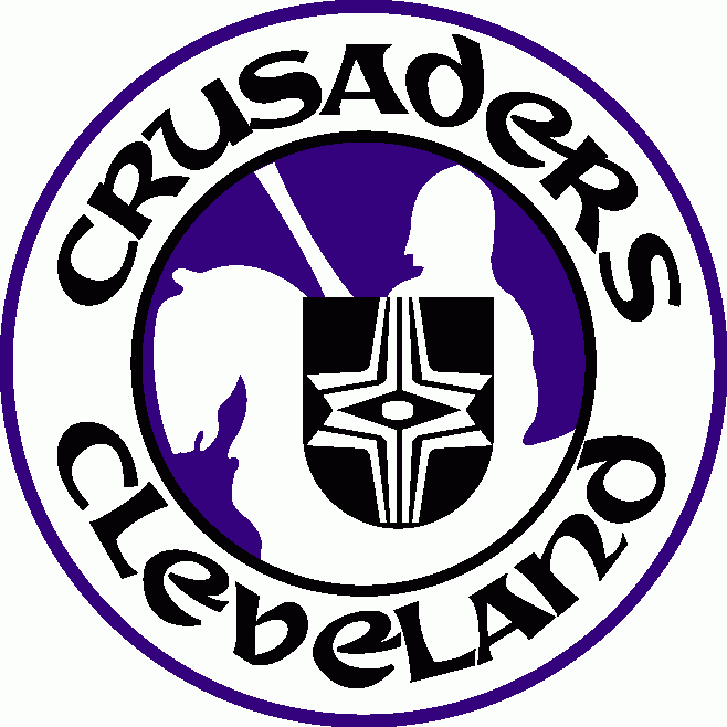 Crusaders Soccer Logo - Cleveland Crusaders Primary Logo (1973) knight with a shield