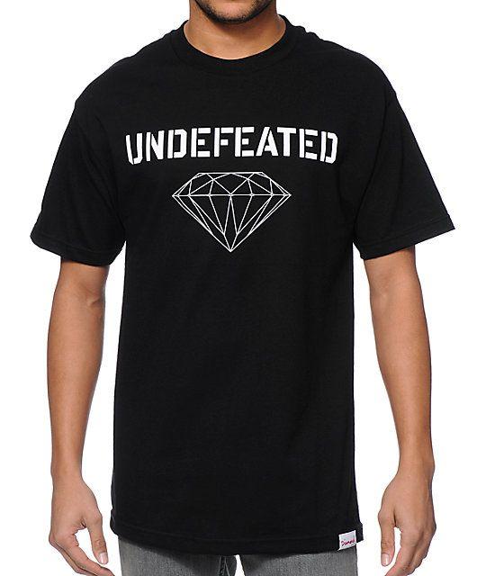 Undefeated Black Logo - Diamond Supply Co x Undefeated Multi Logo Black T-Shirt | Zumiez