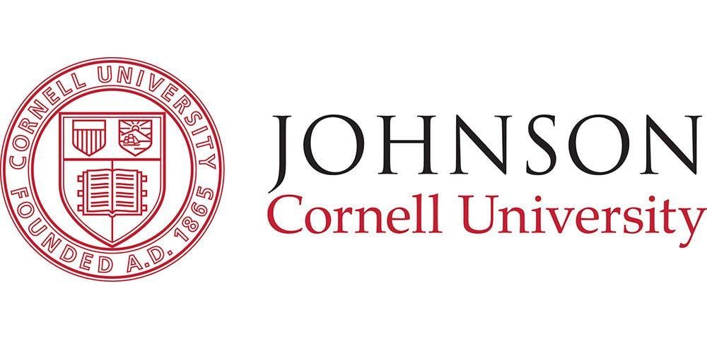 Cornell University Logo - BJKLI THE JOHNSON SCHOOL AT CORNELL UNIVERSITY LOGO