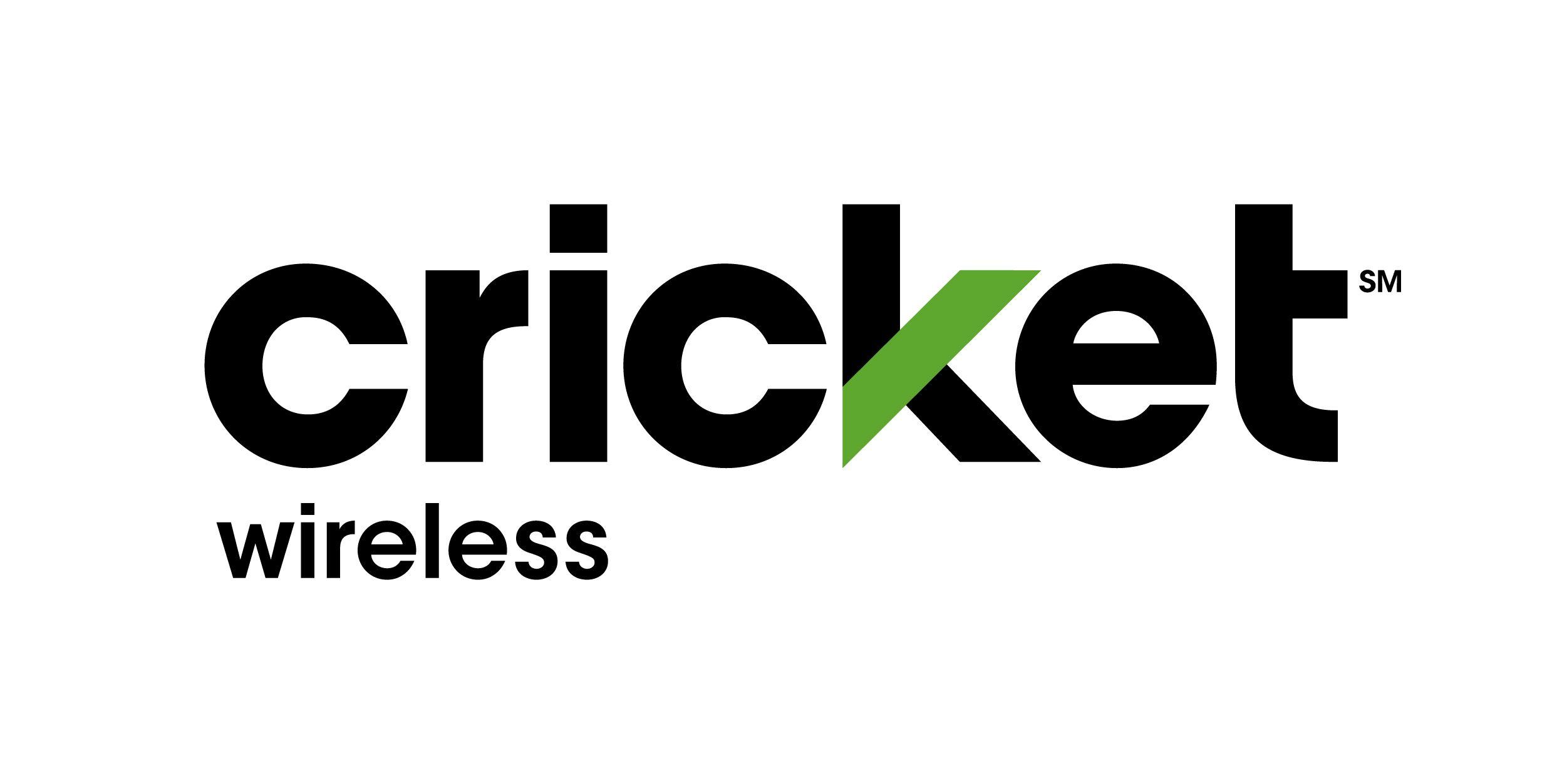 Black and Green Logo - Cricket Logo Green font (JPG)
