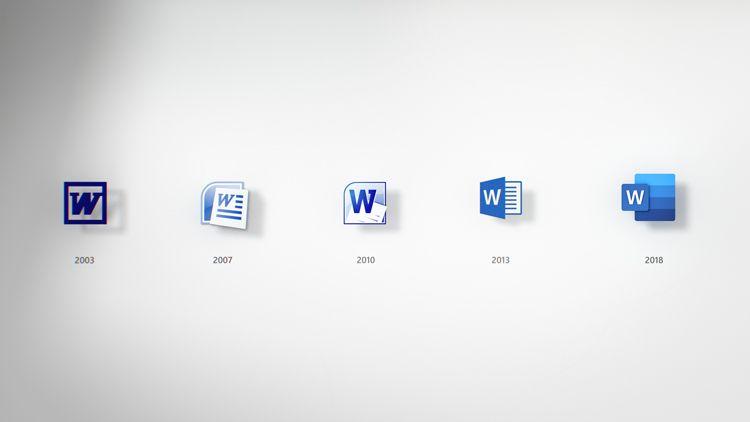 Microsoft Word App Logo - Microsoft changes the look of its apps to let people “focus on work”