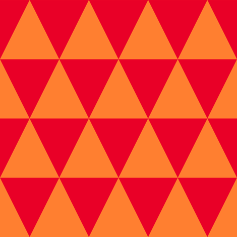Two Orange Triangle Logo - Two Inch Orange and Red Triangles wallpaper