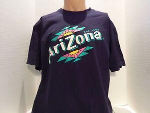 Arizona Tea Logo - ARIZONA ICE TEA LOGO PROMO T-SHIRT(XL)BLUE- SEE DESCRIPTIONS- VERY ...