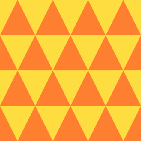 Two Orange Triangle Logo - Two Inch Orange and Yellow Triangles wallpaper - mtothefifthpower ...