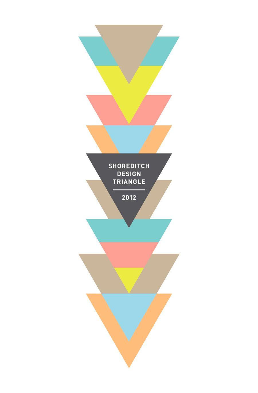 Two Orange Triangle Logo - Shoreditch Design Triangle