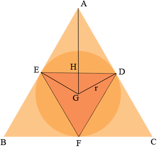 Two Orange Triangle Logo - Two triangles and a circle - Math Central