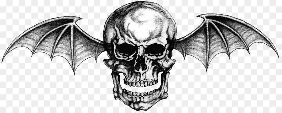 Avenged Sevenfold Skull Logo - Hail to the King: Deathbat Avenged Sevenfold Tattoo Logo Wallpaper ...