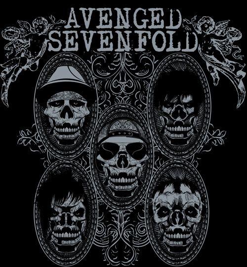 Avenged Sevenfold Skull Logo - Avenged Sevenfold Skull Heads
