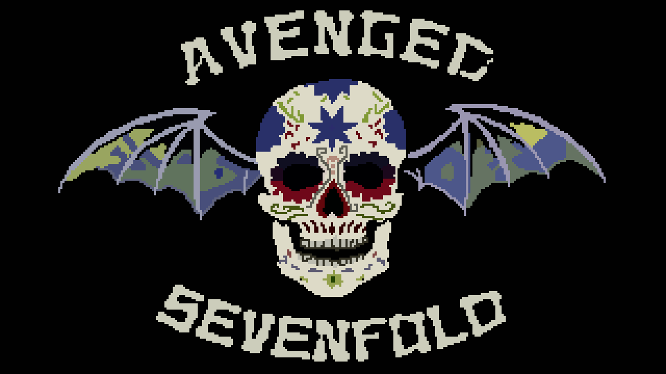 Avenged Sevenfold Skull Logo - Pixilart Sevenfold Sugar Skull