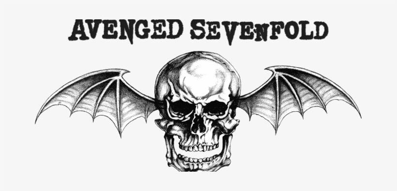 Avenged Sevenfold Skull Logo - A7x 675x315 Sevenfold Logo Drawing Transparent PNG