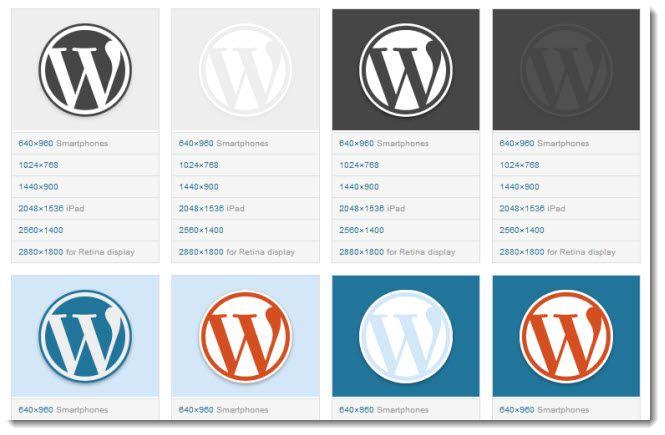 Official WordPress Logo - Stunning WordPress Wallpapers and Logos for your Articles