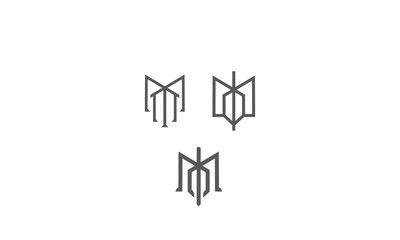 White mm Logo - mm Logo