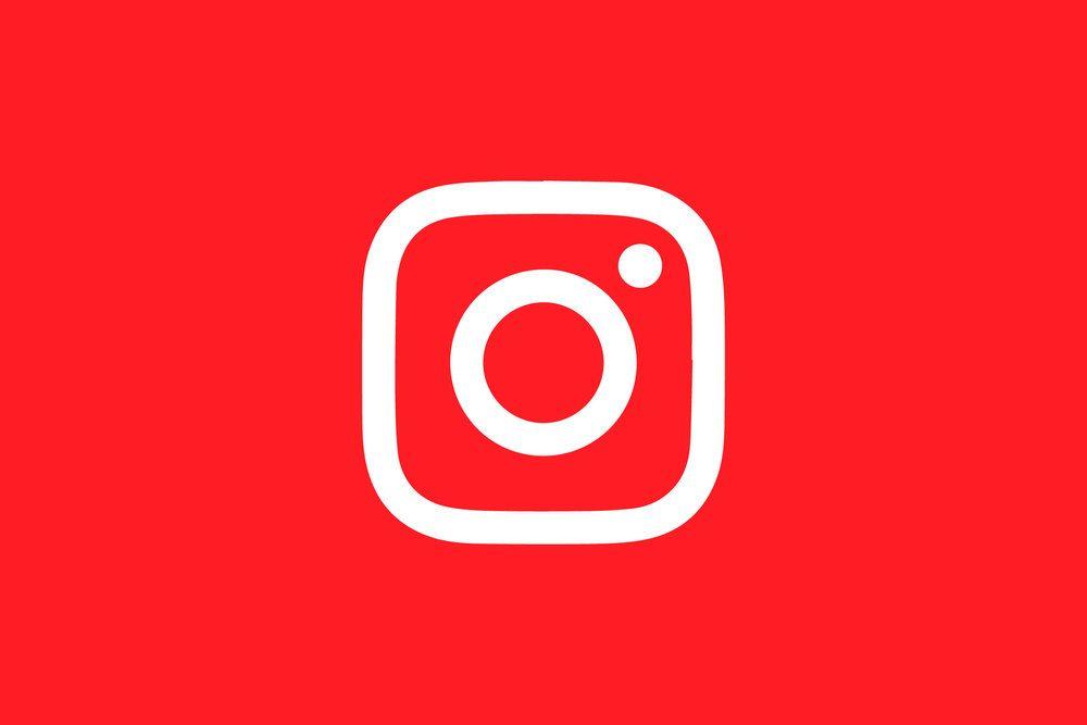 Red and White Internet Logo - PSA: How To Repost Images on Instagram — OMGLORD