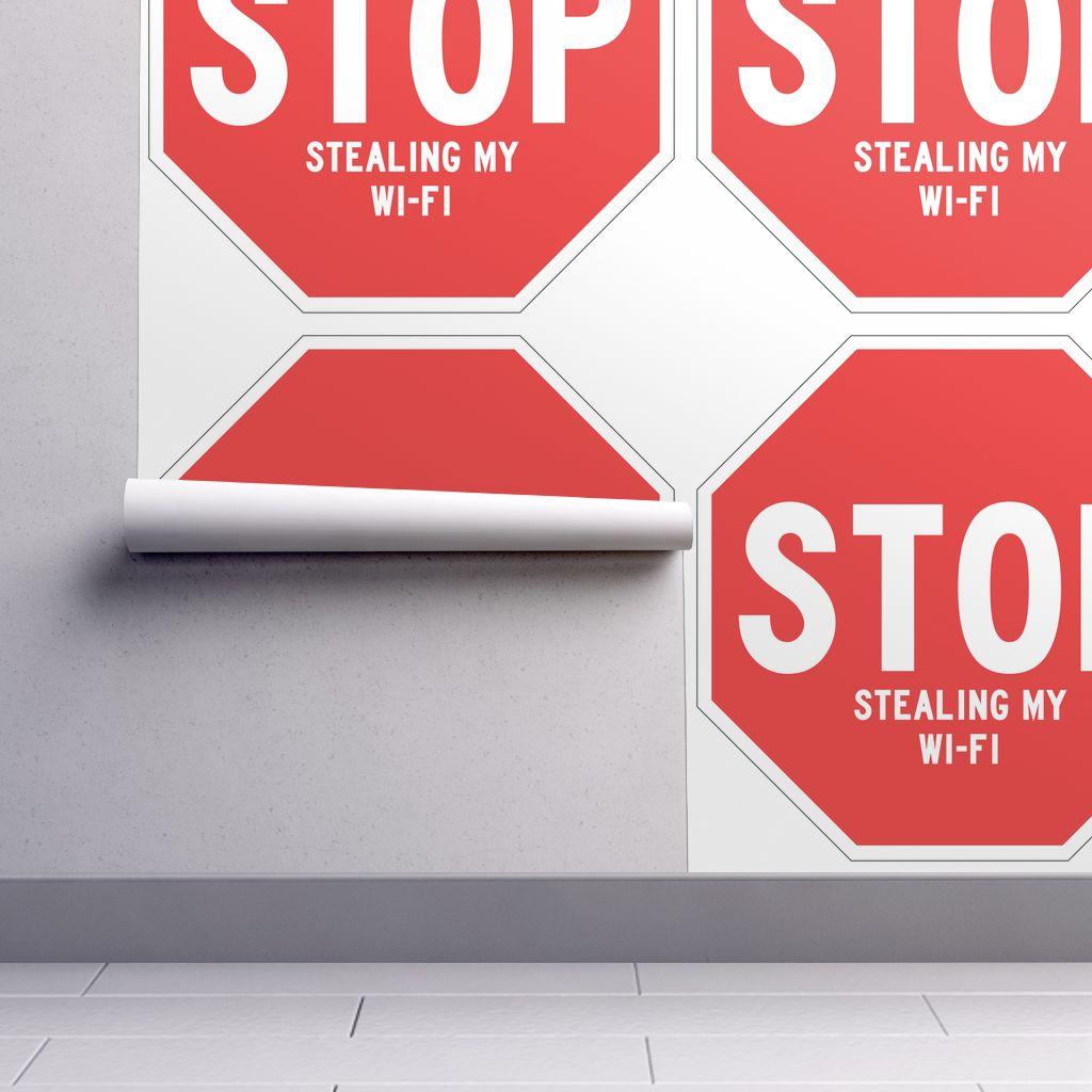 Red and White Internet Logo - 15 red white road signs traffic on Isobar by raveneve | Roostery ...