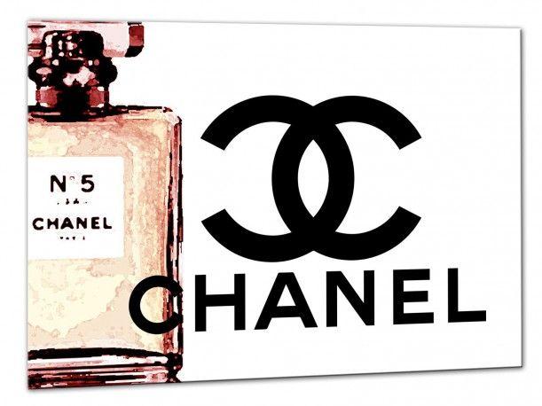 Chanel Bottle Logo - Chanel painting inspiration perfume Chanel n.5 modern painting