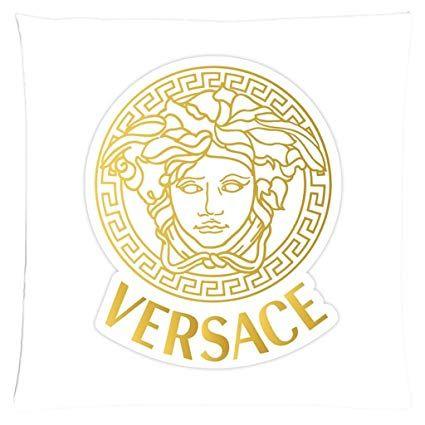 Versace Gold Logo - Versace Gold Logo New Pillow Cover Design For Holidays Gift Square ...