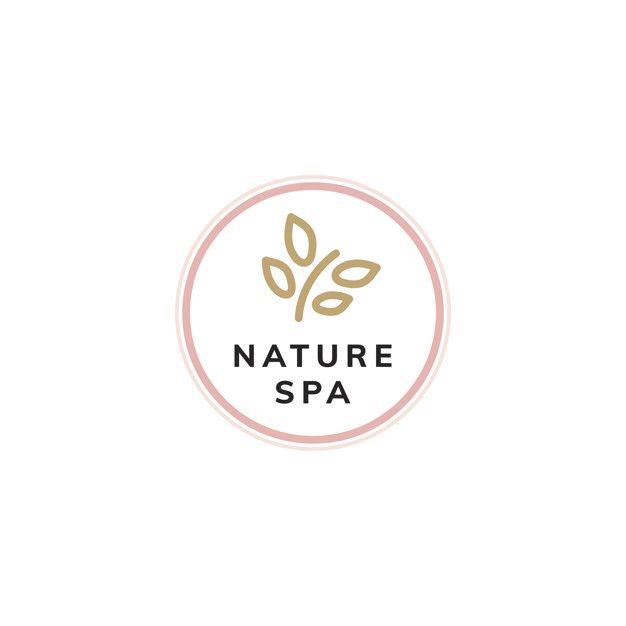 Circle Therapy Logo - Nature therapy spa logo vector Vector