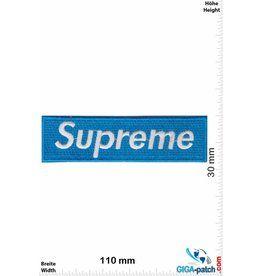 Light Blue Supreme Logo - Supreme - Patch Keychains Stickers - giga-patch.com - Biggest Patch ...