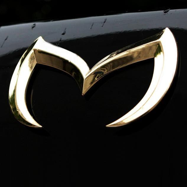 Funny Mazda Logo - Wholesale New Funny Cool 3D Metal Bat Design DIY Car Sticker