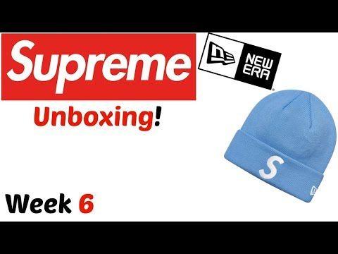 Light Blue Supreme Logo - Supreme: New Era S Logo Beanie (Light Blue) Unboxing! (FW17 Week 6