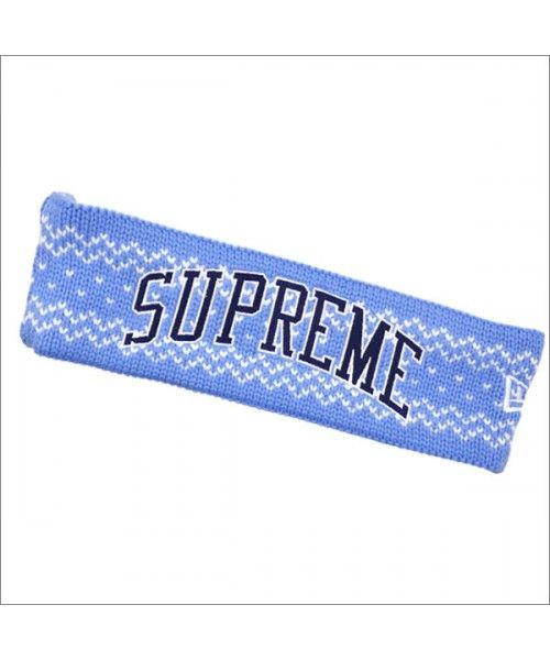 Light Blue Supreme Logo - SUPREME : New Era Arc Logo Headband LIGHT BLUE | Millioncart