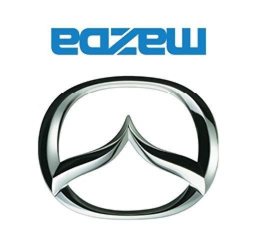 Funny Mazda Logo - When you turn the Mazda logo upside down, it becomes the Pringles ...