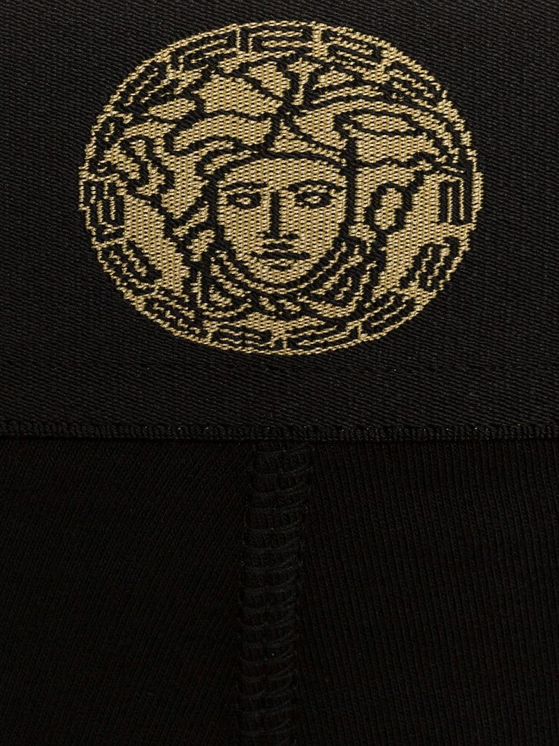Versace Gold Logo - Versace Gold trim logo boxers
