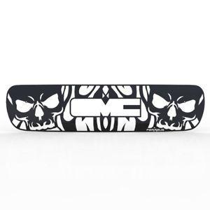 Flame GMC Logo - Grille Insert Guard Skull Flame Black Fits: 00 06 GMC Yukon