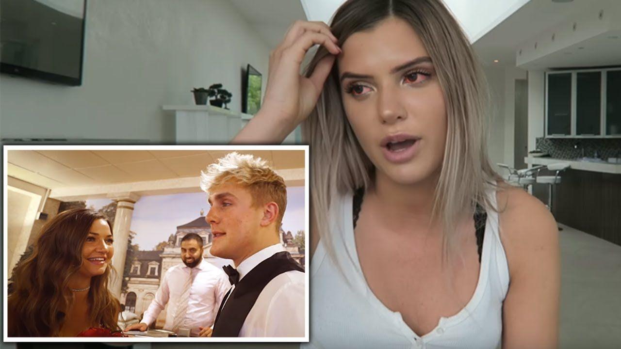 Erica and Jake Paul Logo - Alissa Violet reacts to Jake Paul & Erika getting MARRIED - YouTube