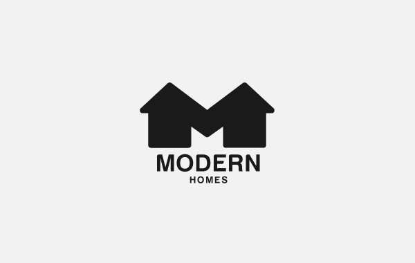 Modern Home Logo - Modern Homes logo | Design | Home logo, Logo design, Logos