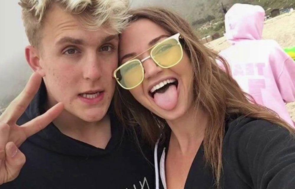 Erica and Jake Paul Logo - Jake Paul Fake Relationship Erika Costell | Girlfriend