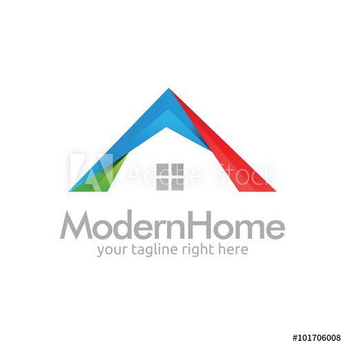 Modern Home Logo - Modern Home logo icon - Buy this stock vector and explore similar ...