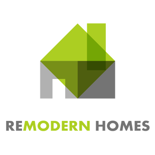 Modern Home Logo - Create a mid-century modern home renovation logo | feed your soul ...