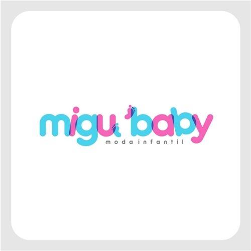 Migu Logo - MIGU BABY - MODA INFANTIL | Criação de Logo e Cartao de Visita Para...