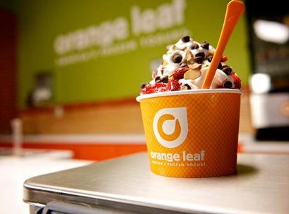 Orange Leaf America Frozen Logo - Orange Leaf Frozen Yogurt Expands Into China - Vietnam Franchises