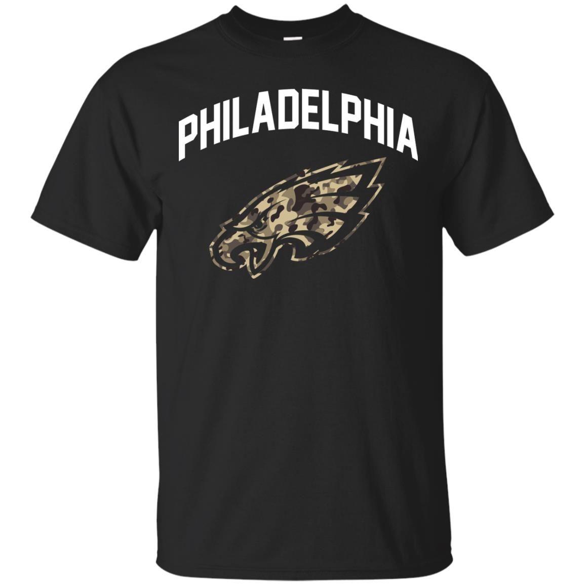 Philadelphia Eagles Camo Logo - Philadelphia Eagles Camo Logo Classic T-Shirt - Shop Eagles Fanatics