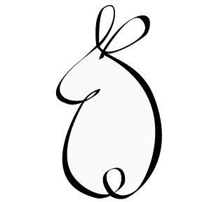 Rabbit Bunny Logo - Emma Smith (Emmers1006) on Pinterest