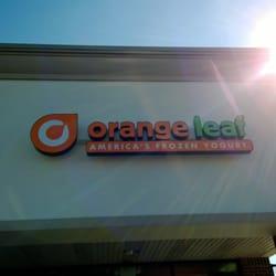 Orange Leaf America Frozen Logo - Orange Leaf Frozen Yogurt - CLOSED - Ice Cream & Frozen Yogurt - 662 ...