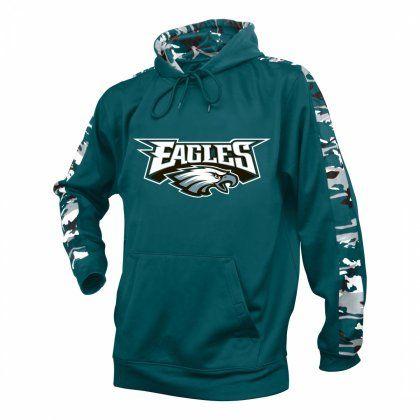 Philadelphia Eagles Camo Logo - Philadelphia Eagles Camo Hoodie | Pine Needle Green/Metallic Silver ...