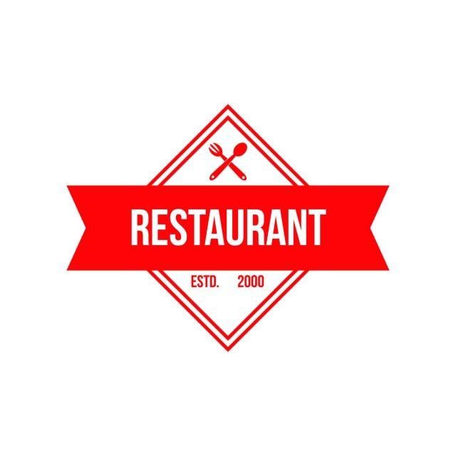 Lightning Bolt Restaurant Logo - Restaurant Logo Vintage Icon Vector Symbol Illustration Emblem