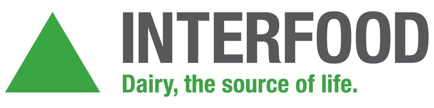 Green and Gray Logo - Interfood
