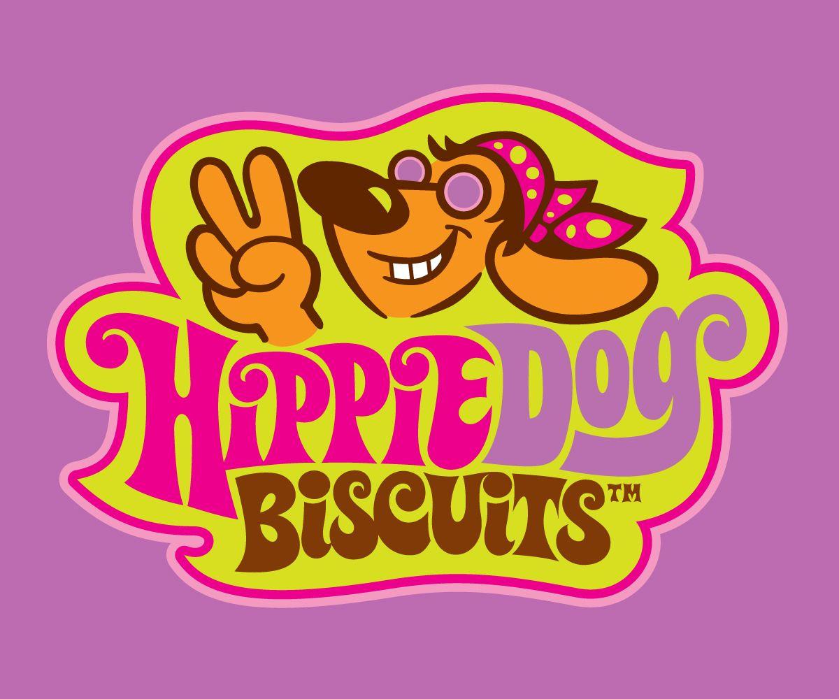 Hippie Dog Logo - Graphic Design Logo Design for Hippie Dog Biscuits by Allen Mercer ...