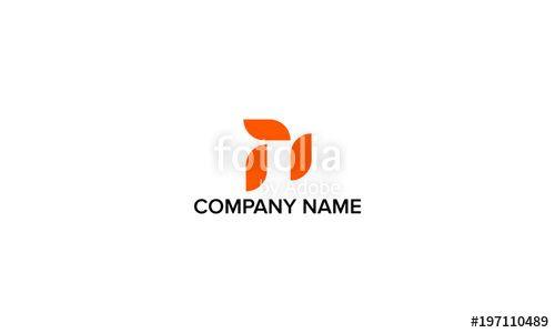 Brown Letter N Logo - Letter N logo design