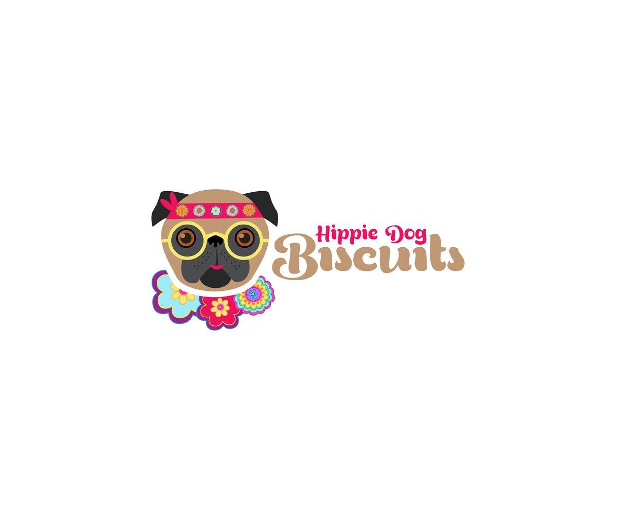 Hippie Dog Logo - Graphic Design Logo Design for Hippie Dog Biscuits by Atlantida ...