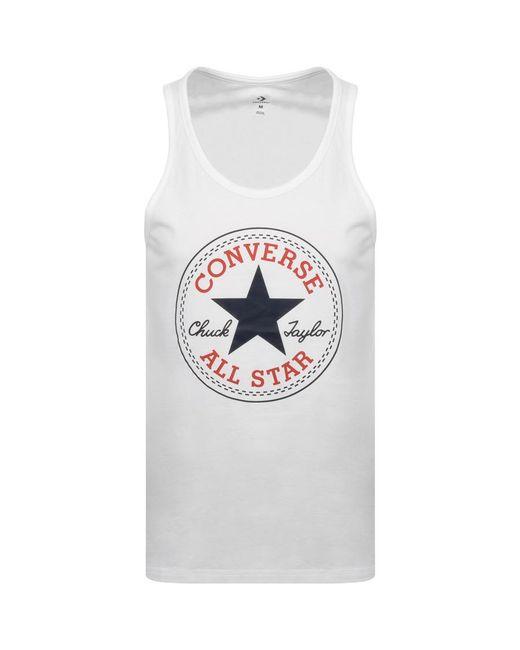 Google Star Logo - Converse All Star Logo Vest T Shirt White in White for Men - Lyst