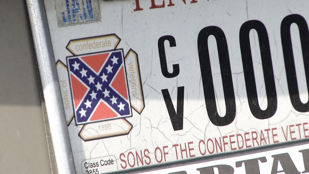 Confederate Fox Logo - More Tennesseans driving around with Confederate flag on license ...