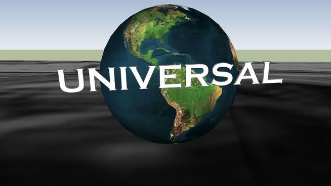 Universal Globe Logo - Universal logo | 3D Warehouse